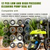 7105742 12 Pcs Low and High Pressure Cleaning Pump Seal