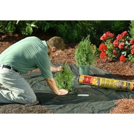 Easy Gardener B0015HZ430_Pack_of_4 3-Year Premium Grade Landscape Fabric, 3 ft x 50 ft
