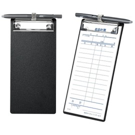 DoocliB Clipboard A4 with Pen Holder Black 230 x 110 Pack of 1