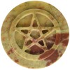 Soapstone Pentacle Altar Tile