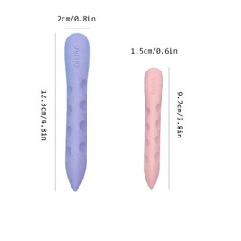 Colorful Erasers 3 Pack Pencil Erasers Grippable Erasers for Kids Bulk for Students School Supplies Office Prize Gifts(Colorful Holes Small)