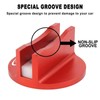 Universal Aluminum Grooved Magnetic Jack Pad