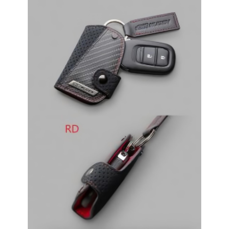 [Infinity] Key Chain Smart Key Case, Red, Approx. H 3.2