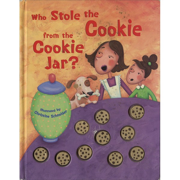 Bendon 42799 Piggy Toes Press Who Stole The Cookies Counting Storybook