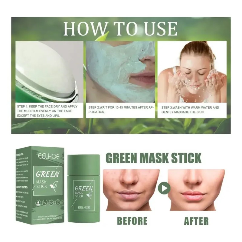 Dc Mascarilla De Té Verde En Barra Con Extracto De