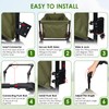 Adjustable Wagon Push Handle Attachment - Foldable Universal Push Pull