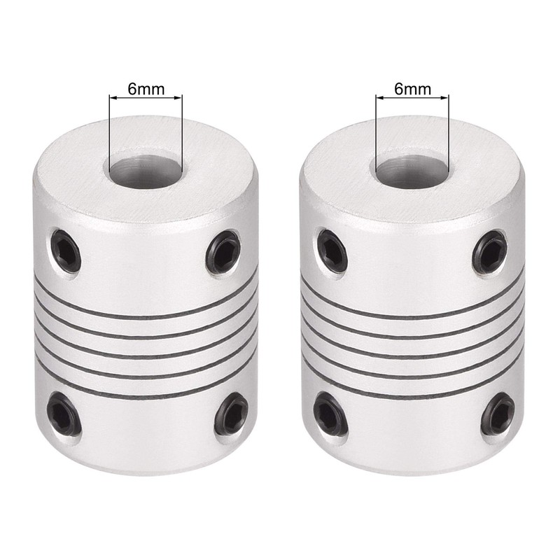 sourcing map 6 mm to 6 mm Aluminium Alloy Rod