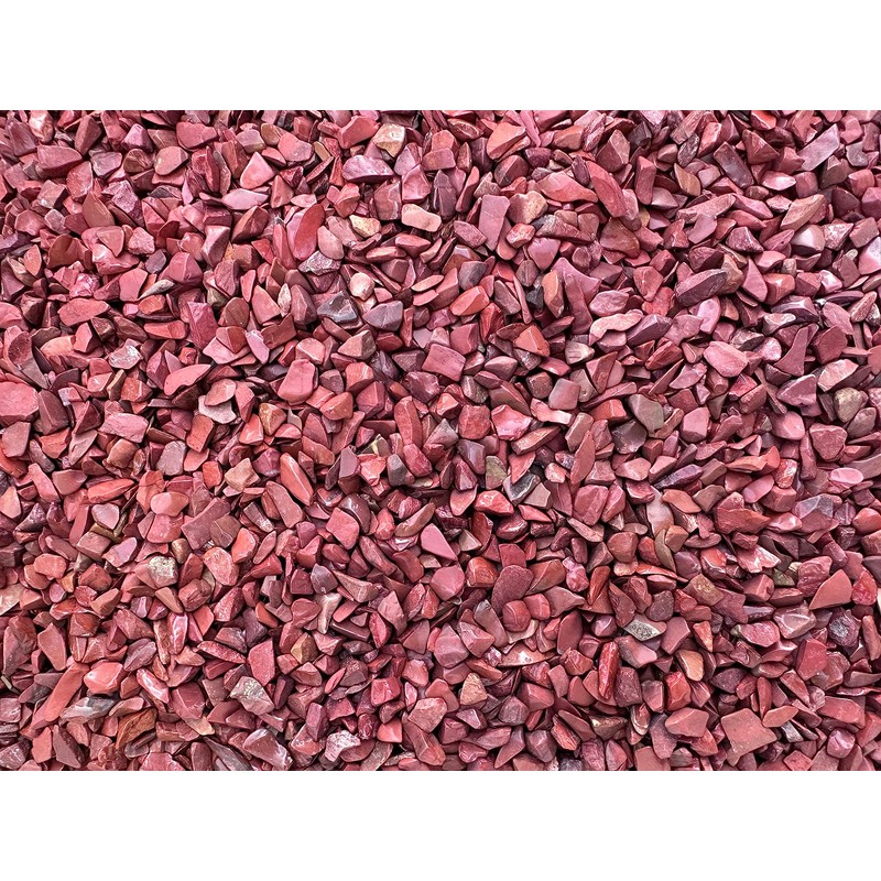 Wholesale Natural Semi Tumbled Red Jasper Gemstone Chips, Crushed Mini