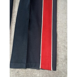 DeMoulin Bros Vintage DeMoulin Bros Male Size 32 W 30 I Marching Band Pants Black and Red