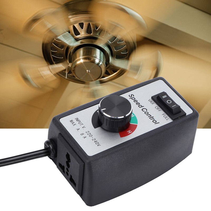 Universal Electronic Stepless Speed Controller Switch Governor for Motor Blower