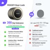Retrofit Smart Lock for Existing Deadbolt, Built-in Wi-Fi