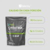 Creatina Monohidratada 450 Gr Wellthy 90 Porciones Sabor Sin Sabor