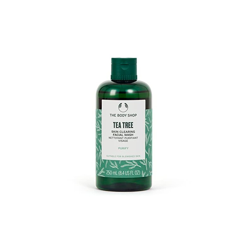 The Body Shop Limpiador facial de árbol de té, 8.4