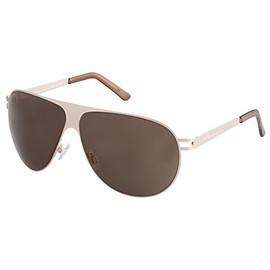 Carlo Monti Men's SCM103-122 Aviator Sunglasses, Gold