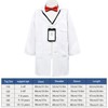 ZZIHAN Doctor Scientist Costume for Kids Pretend Play White Lab