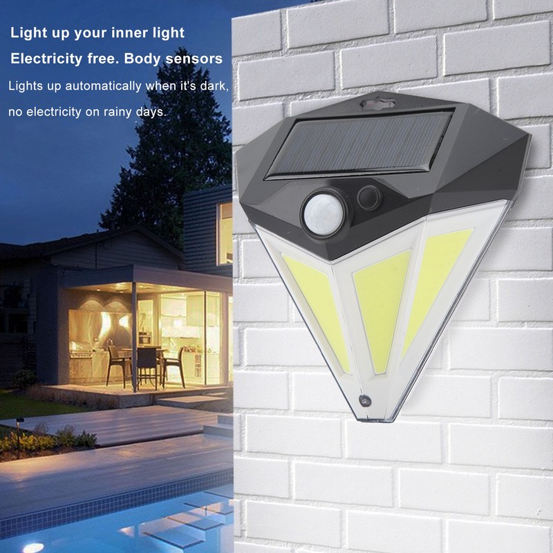 Solar Wall Lights Outdoor Motion Sensor Solar Powered Wall Lights
