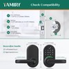 Smart Door Handle Lock with Keypad: Yamiry Fingerprint Smart Knob