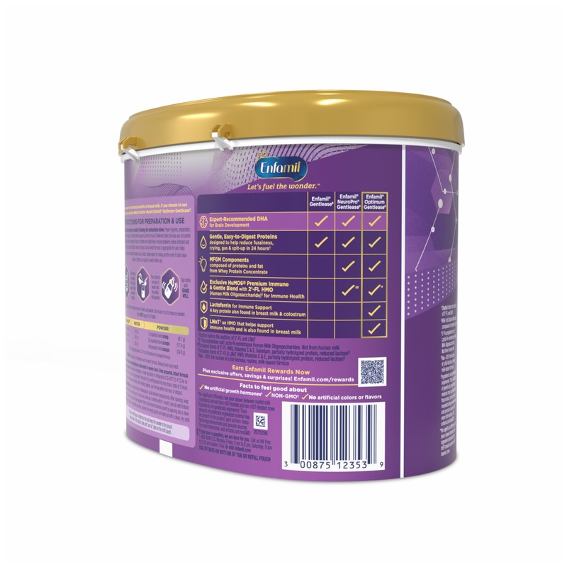 Enfamil Optimum Gentlease Baby Formula, Our Closest Formula to Breast