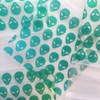 1515 Apple Mini Ziplock Baggies Green Alien Design 100 Bags