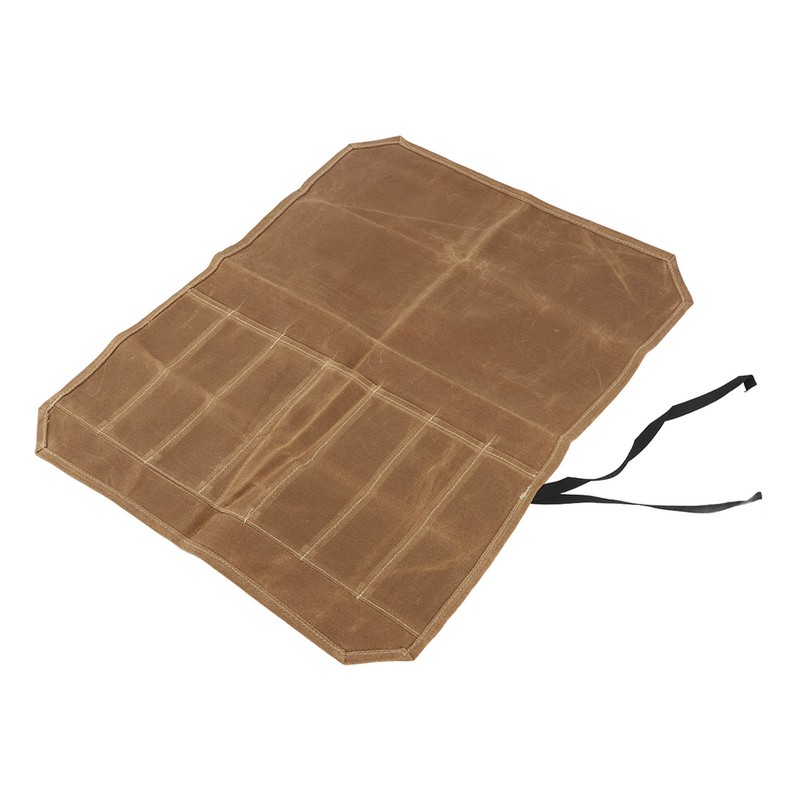 Camping Utensil Bag Canvas Cookware Knife Storage Bag Portable Tools