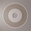 Ekena Millwork CR95HI Hillsborough Ceiling Ring (1/4 of complete circle),