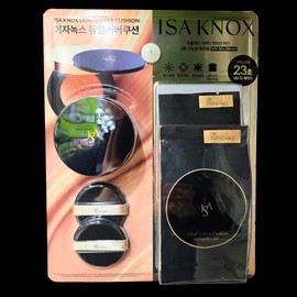 Isa Knox Dual Cover Cushion Special Set No. 23 / Natural Beige 1 main product + 2 refills + 2 puffs / 이자녹스 듀얼 커버쿠션 스페셜 세트 23호 / 내추럴 베이지 본품1개 + 리필2개 + 퍼프2개