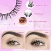 FADLASH Lash Clusters DIY Eyelash Clusters Natural Waterproof 0.07 D