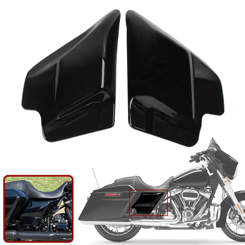 1 Pair Side Covers Panel Fit for Touring Road King