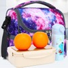 FlowFly Double Layer Lunch Bag Insulated Cooler Large Tote for