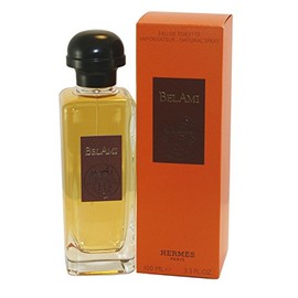 BEL AMI by Hermes Eau De Toilette Spray 3.4 oz / 100 ml for Men + DOLCE & GABBANA by Dolce & Gabbana Vial (sample) .06 oz for Men