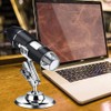 USB Digital Microscope 1600X Magnification Camera 8 LEDs with Stand