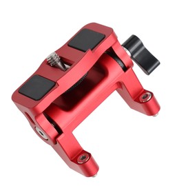 HangTon WCU-4 Monitor Mount Bracket for ARRI SmallHD Atomos, Tilt Angle Adjusted, Rosette Tooth Mounting Kit, 1/4" Screw, Red