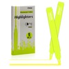 Vitoler Yellow Highlighter,5pcs Fluorescent Yellow Highlighter Chisel Tip,Cute Highlighters for