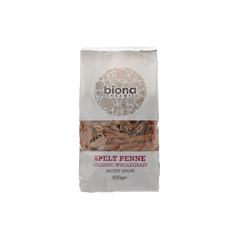 Biona Organic Wholegrain Spelt Penne, 500g