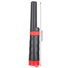 Black and Red Metal Detector Completely Waterproof High Accuracy Metal