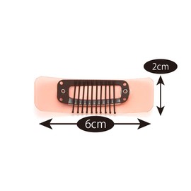 Aderance Fontaine AD&F One-Touch Stopper Seal Type Wig Clip Pin Clasp Resin