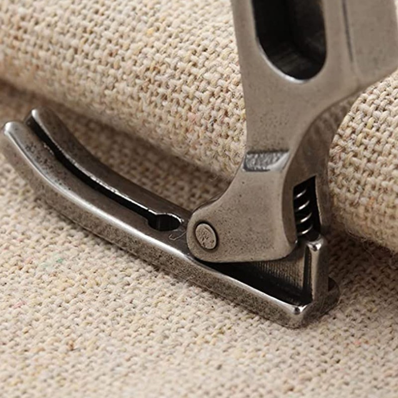 2pcs Flat Bed Sewing Machine Zipper Foot Professional Rust Prevention