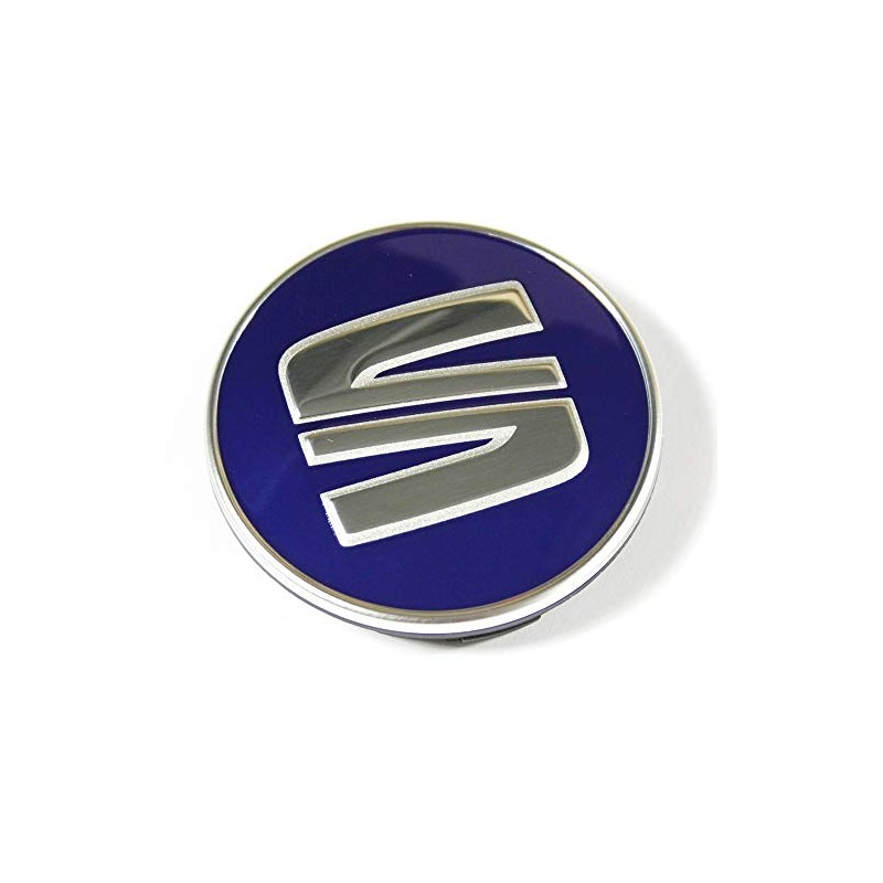 Seat 6F0071409CW5L Wheel Trim Hub Cap (1 Piece) Mystery Blue