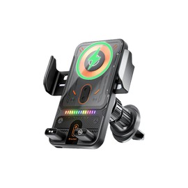 SipLip One-Touch Rotating Automatic Opening and Closing Wireless Charging car Phone Holder