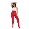 CozyWow Women's Tights Elastic Semi Opaque Tights Plus Sizes XL-4XL,