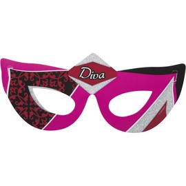 Unique Party 62162 - Hen Party Masks, Assorted Pack of 6