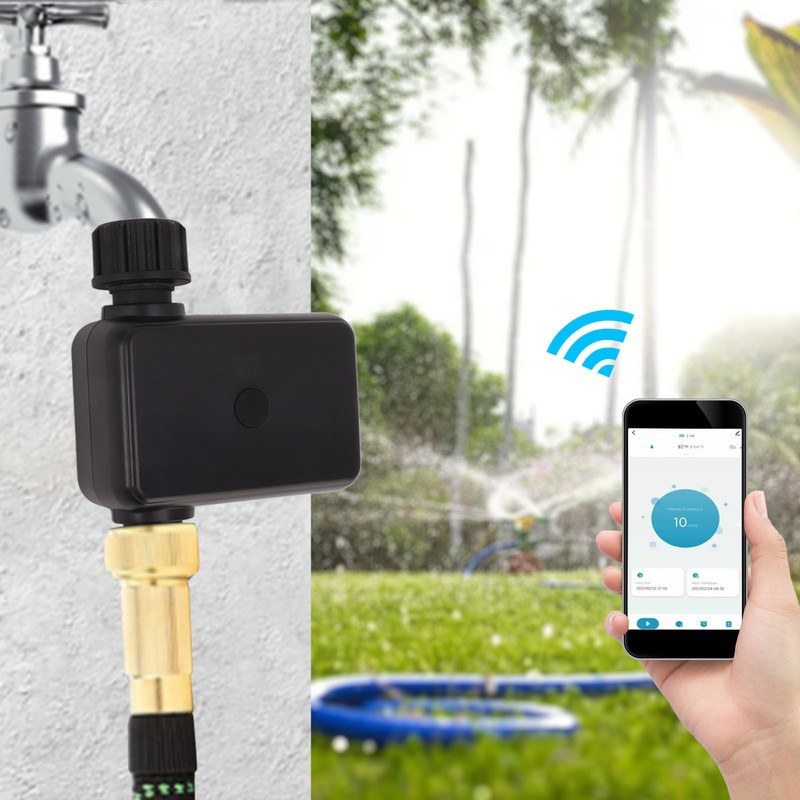 WiFi Water Timer Bluetooth Smart Sprinkler Irrigation Timer with Gateway