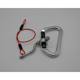 HZUTUZH Climbing Gear Recovery Device - It Provides Climbers a Safe Way to Bail Without Having to Leave Carabiner & Quickdraw on The Crux of The Climb. (Both Solid and Wire Gates)