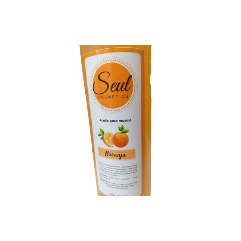 Aceite Para Masajes Spa,cuidado Corporal (naranja) Relajacion