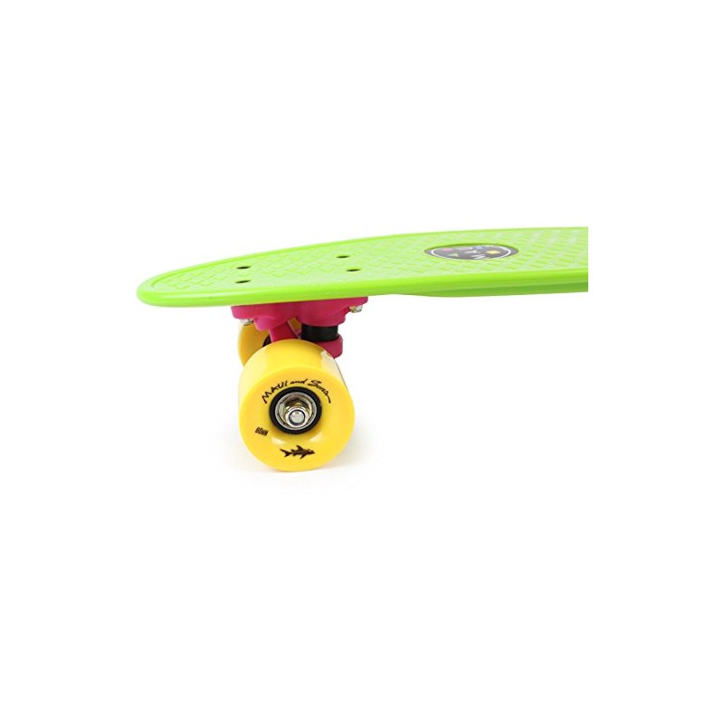 Maui & Sons Cookie Skateboard, Green