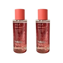 Victoria's Secret Pink Warm & Cozy Bubbly Mist 8.4 fl oz 2 Pack