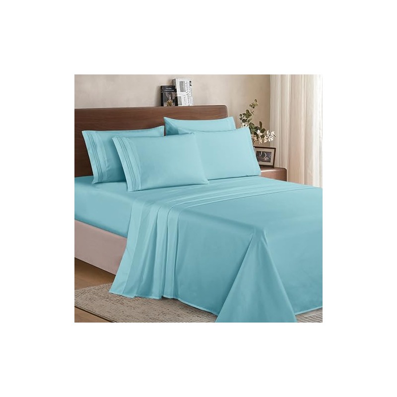 SandersCollection 1500 Thread Count Egyptian Quality 4 pc Sheet Set,
