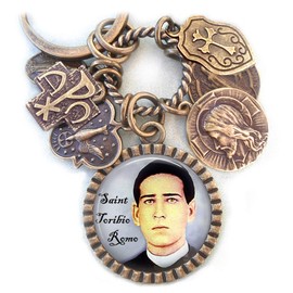 St. Toribio Romo Keychain, Necklace or Clip, Patron Saint, Catholic Confirmation Gift