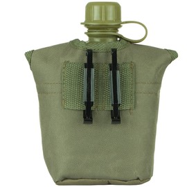 Highlander Plastic Water Bottle - Olive
