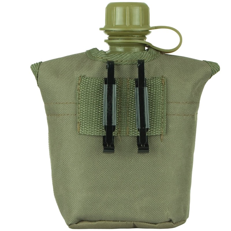 Highlander Plastic Water Bottle - Olive
